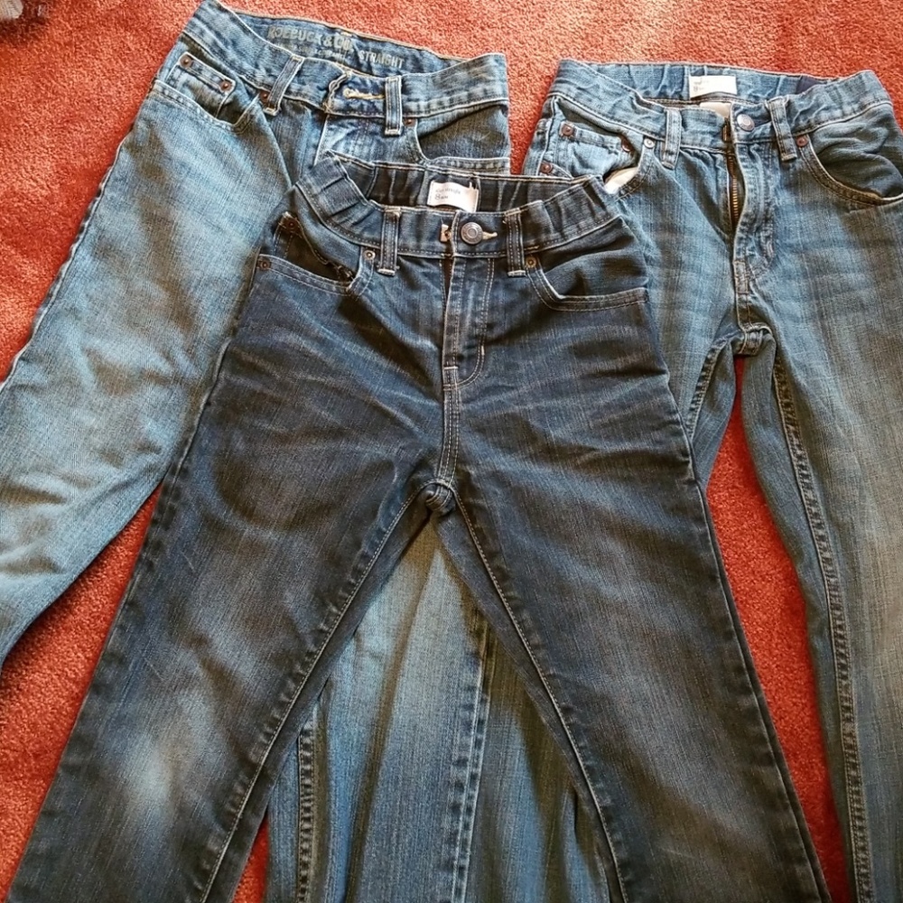 3 pairs of Gap kids jeans